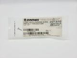 Synthes 207.010 4.0mm Cancellous Bone Screw Partially Threaded/10mm Synthes