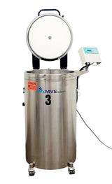 MVE XLC 511 Cryogenic Liquid Nitrogen Storage Tank 158L with Controller Pre-Owned mve