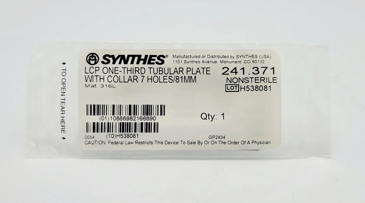 Synthes Gmbh, 241.371, EA, 10886982166890 Synthes Gmbh