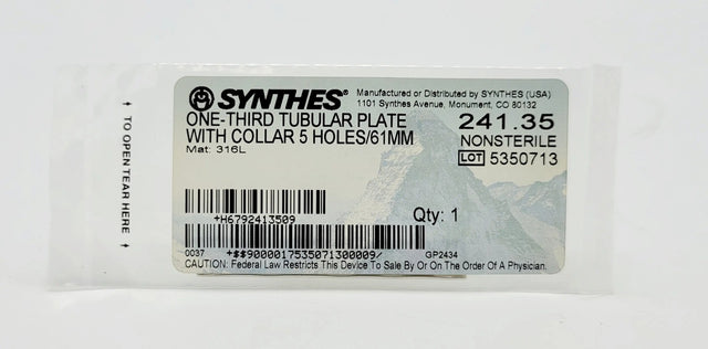 Synthes Gmbh, 241.35, EA, 10886982166845 Synthes Gmbh