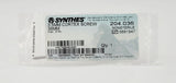 Synthes 204.036 3.5mm Cortex Screw 36mm Synthes