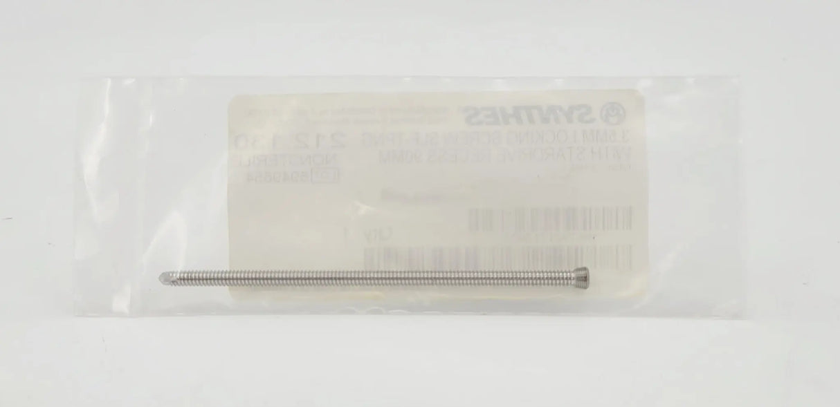 Synthes 212.130 3.5mm Locking Screw Self-Tapping w/ Stardrive Recess 90mm Synthes