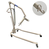 Invacare 9805P Hydraulic Patient Lift 450 lb Weight Capacity Manual Hoyer Lift Invacare