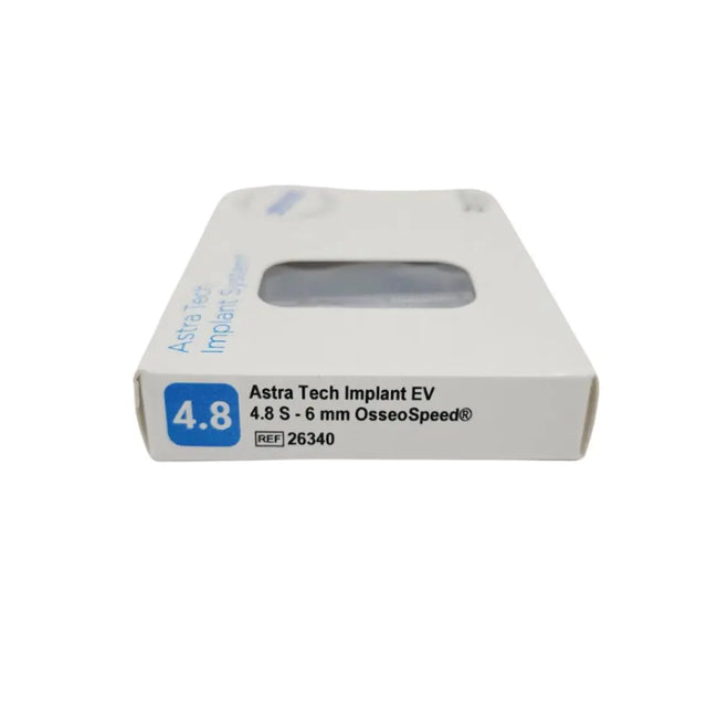 Dentsply Implants Manufacturing 26340 Astra Tech Implant Ev 4.8 S - 6 Mm Osseospeed Dentsply Implants Manufacturing