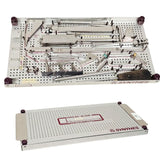 Synthes Angled Blade Plate Osteotomy Instrument Set 22pc with Original Metal Case - Pre-Owned Synthes