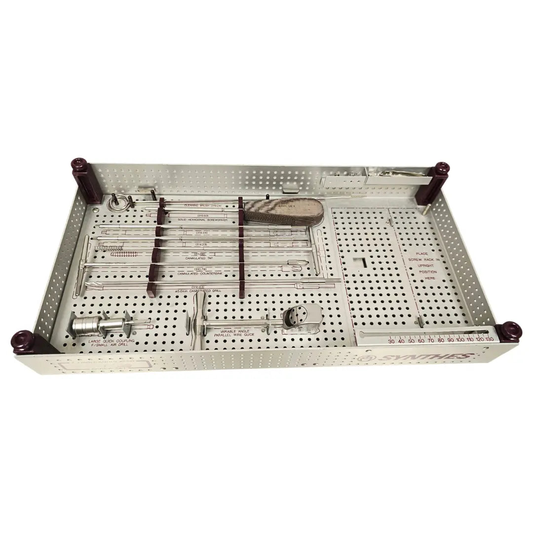 Synthes 7.3mm Large Cannulated Screw System Instrument Set (Complete Tray) Synthes