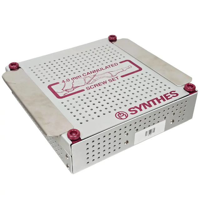 Synthes 4.0mm Cannulated Screw System Instrument & Implants Set Synthes