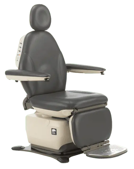 MTI 464 Exam/Procedure Chair - Swivel Base, 100-240V, 21 in Seat, 725 lb Capacity (Product 464-002-80) MTI