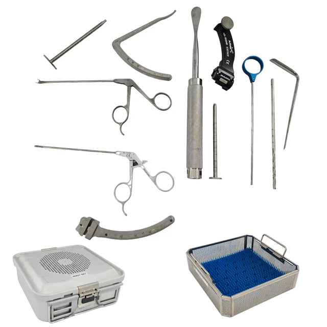 Arthrex Meniscal Root Arthroscopy Instrument Set w/ Aesculap Case 11 Pieces Arthrex