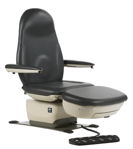 MTI 529W Podiatry & Wound Care Bariatric Chair - Standard Base, 100-240V, 30 in Seat, 850 lb Capacity (Product 529W-001-80) MTI
