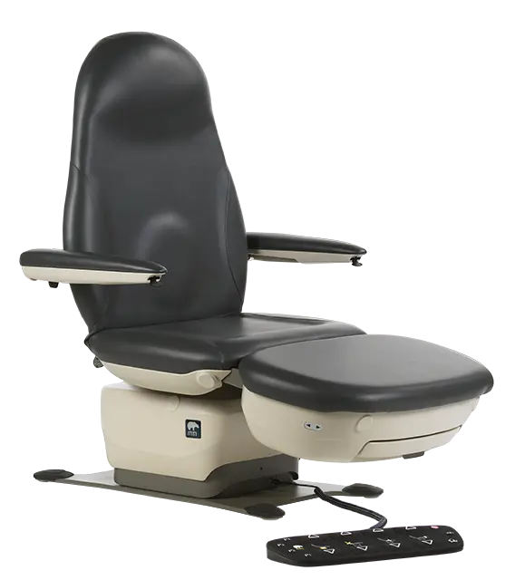 MTI 529W Podiatry & Wound Care Bariatric Chair - Standard Base, 100-240V, 30 in Seat, 850 lb Capacity (Product 529W-001-80) MTI