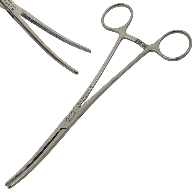 V. Mueller SU2764 Pean Artery Forceps Curved 8" V. Mueller
