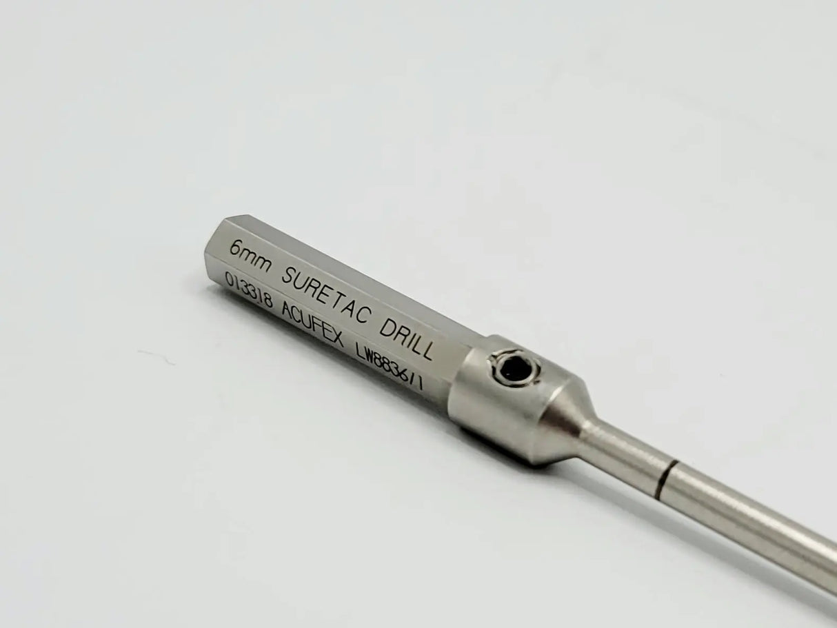 Acufex 013318 Suretac 6mm Drill Bit 9-3/8" Acufex