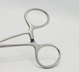 Jarit 320-182 DeBakey Clamp Curved Ring Handle 46.5mm Jaw 5-1/4" Jarit