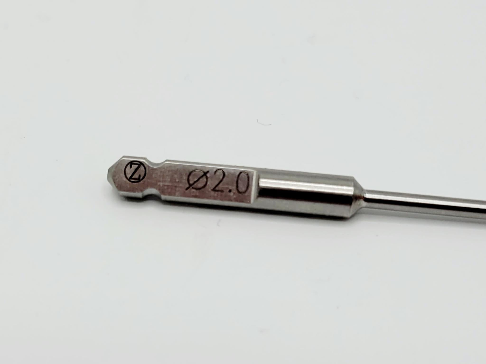 Zimmer 4806-100-20 Quick Connect Drill Bit 2.0mm 4