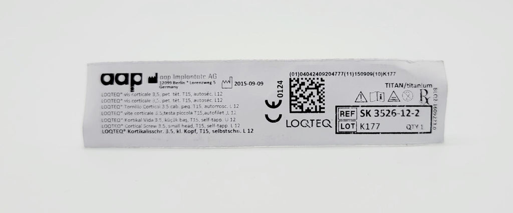 aap Implantate AG SK 3526-12-2 LOQTEQ