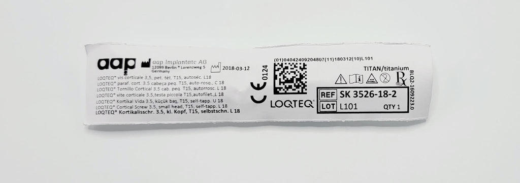 aap Implantate SK 3526-18-2 LOQTEQ