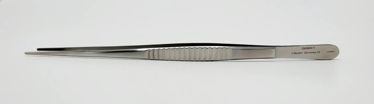 V. Mueller CH5904-1 DeBakey Vascular Tissue Forceps Heavy 2mm 9-1/2" V. Mueller