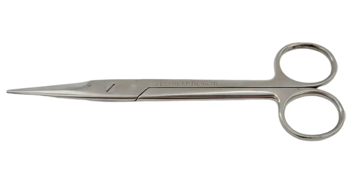Aesculap BC547R Mayo Dissecting Scissors Straight Beveled Blade 6-3/4" Aesculap