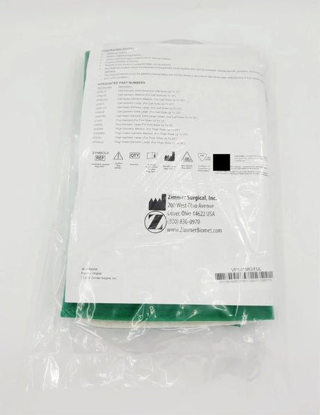 Vaspress Compression Therapy VP501MG Green Calf Garment Medium Primis Medical