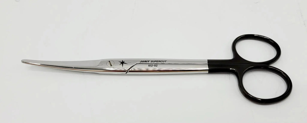 Jarit 102-112 Mayo Scissor Supercut Curved 58mm Tip  6-3/4" Jarit