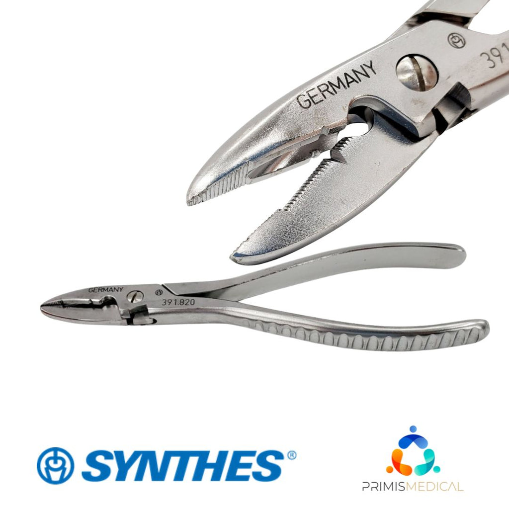 Synthes 391.820 Bending Pliers MAX 01.25mm Orthopedic