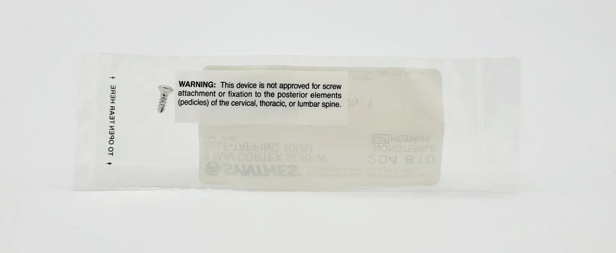 Synthes 204.810 3.5mm Cortex Screw Self-Tapping 10mm Synthes