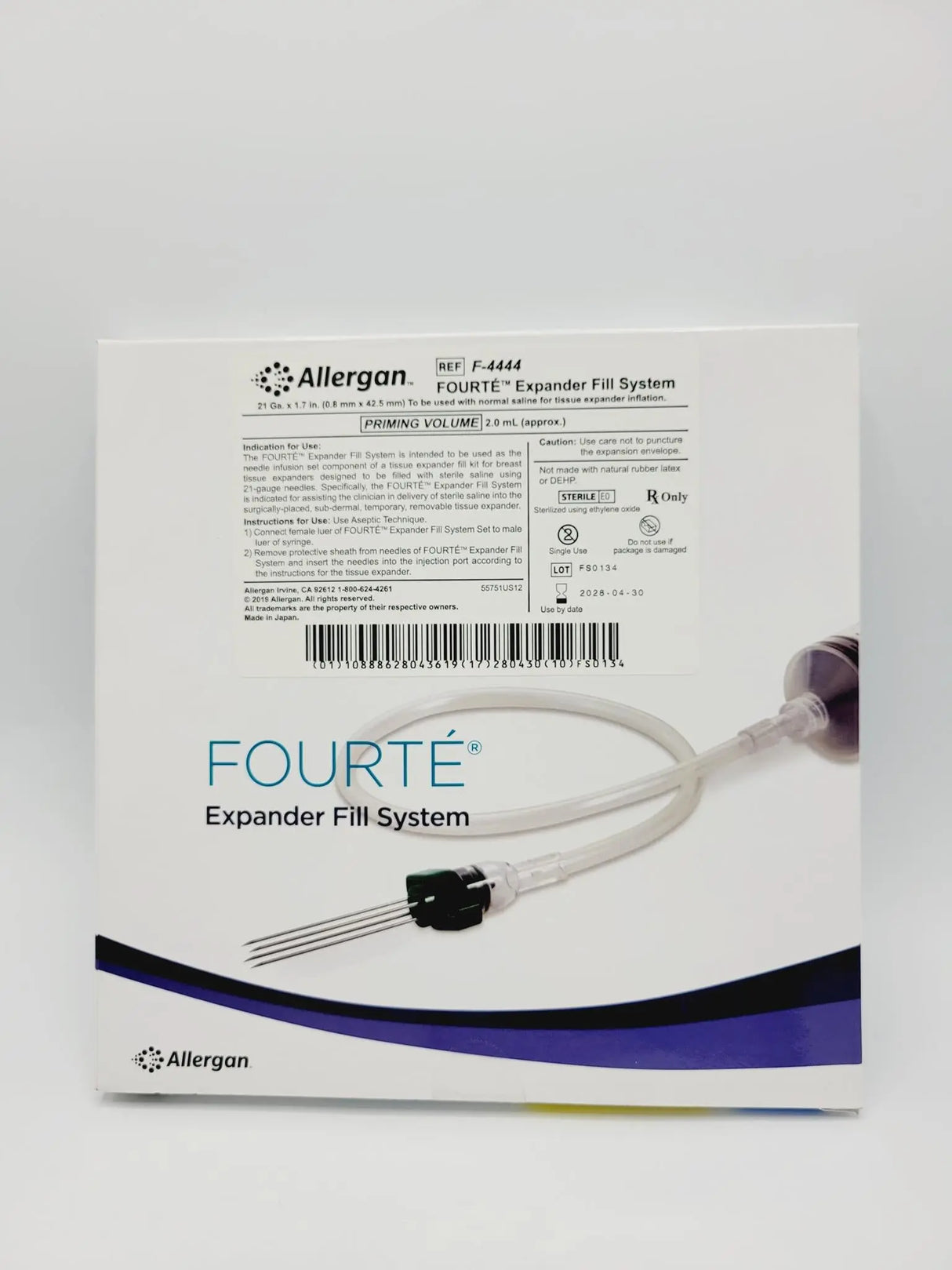 Allergan, Inc. F-4444 Fourte Expander Fill System Allergan