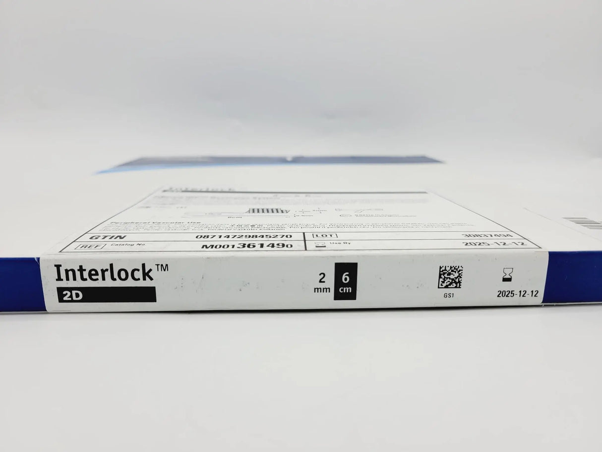 Boston Scientific M001361490 Interlock 2D Fibered IDC Occlusion System 2mm x 6cm Boston Scientific