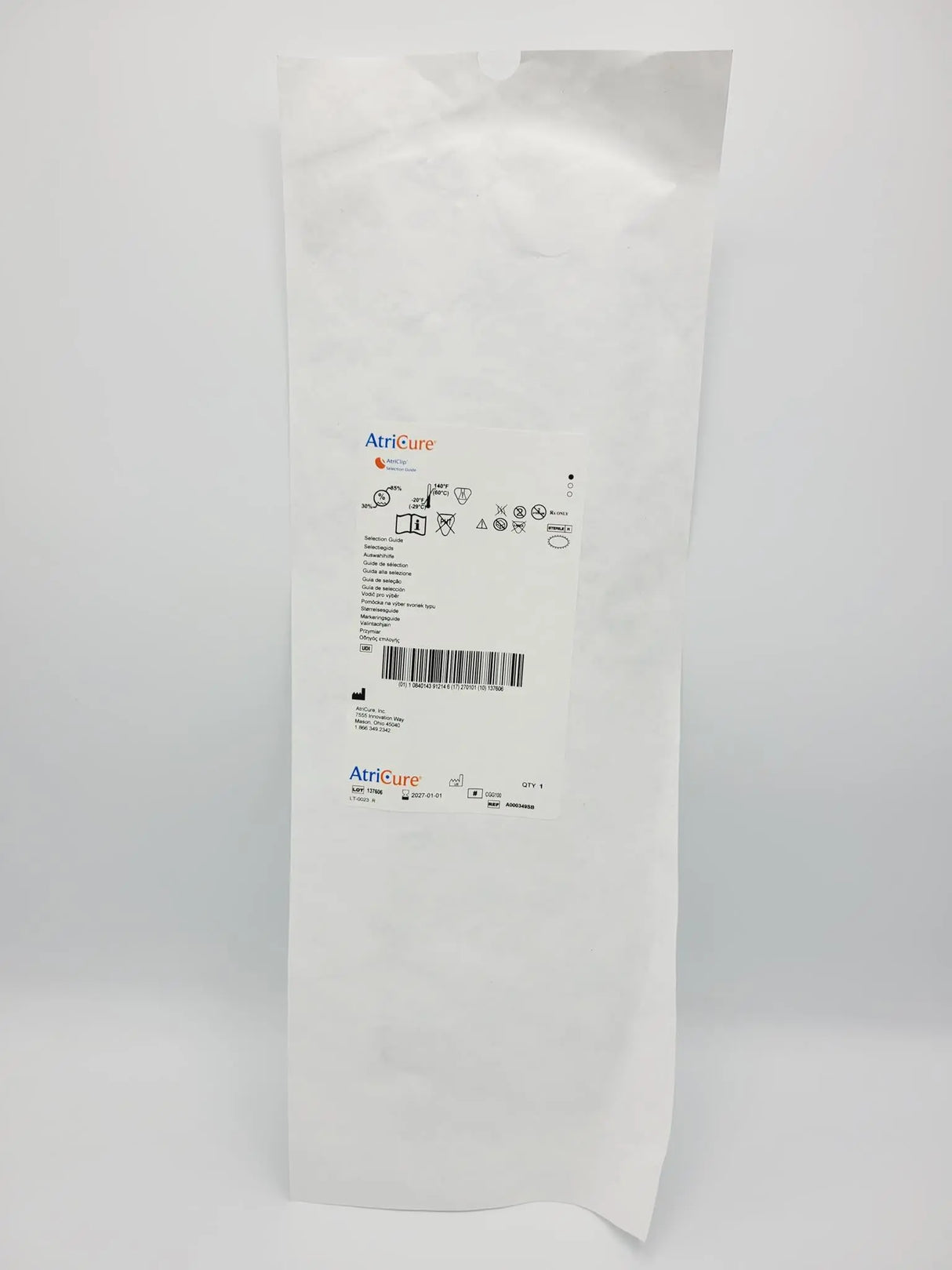 Atricure A000349SB Selection Guide Atricure