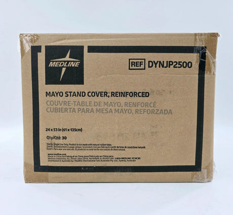 Medline DYNJP2500 24" X 53" Mayo Stand Cover Reinforced Case Of 30 Medline