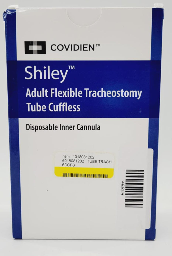 Covidien 6UN75H Adult Flexible Tracheostomy Tube Cuffless Disposable