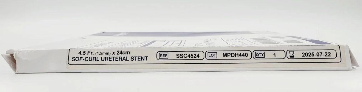 Olympus Gyrus Acmi SSC4524 Sof-Curl Ureteral Stent 4.5Fr 1.5mm x 24cm Olympus