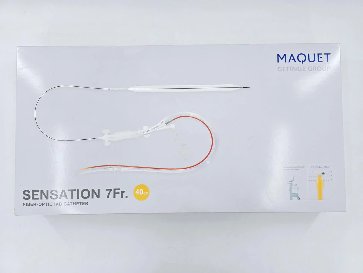 Maquet 0684-00-0470-01U Sensation 7Fr. Fiber-Optic IAB Catheter 40cc with Accessories Maquet