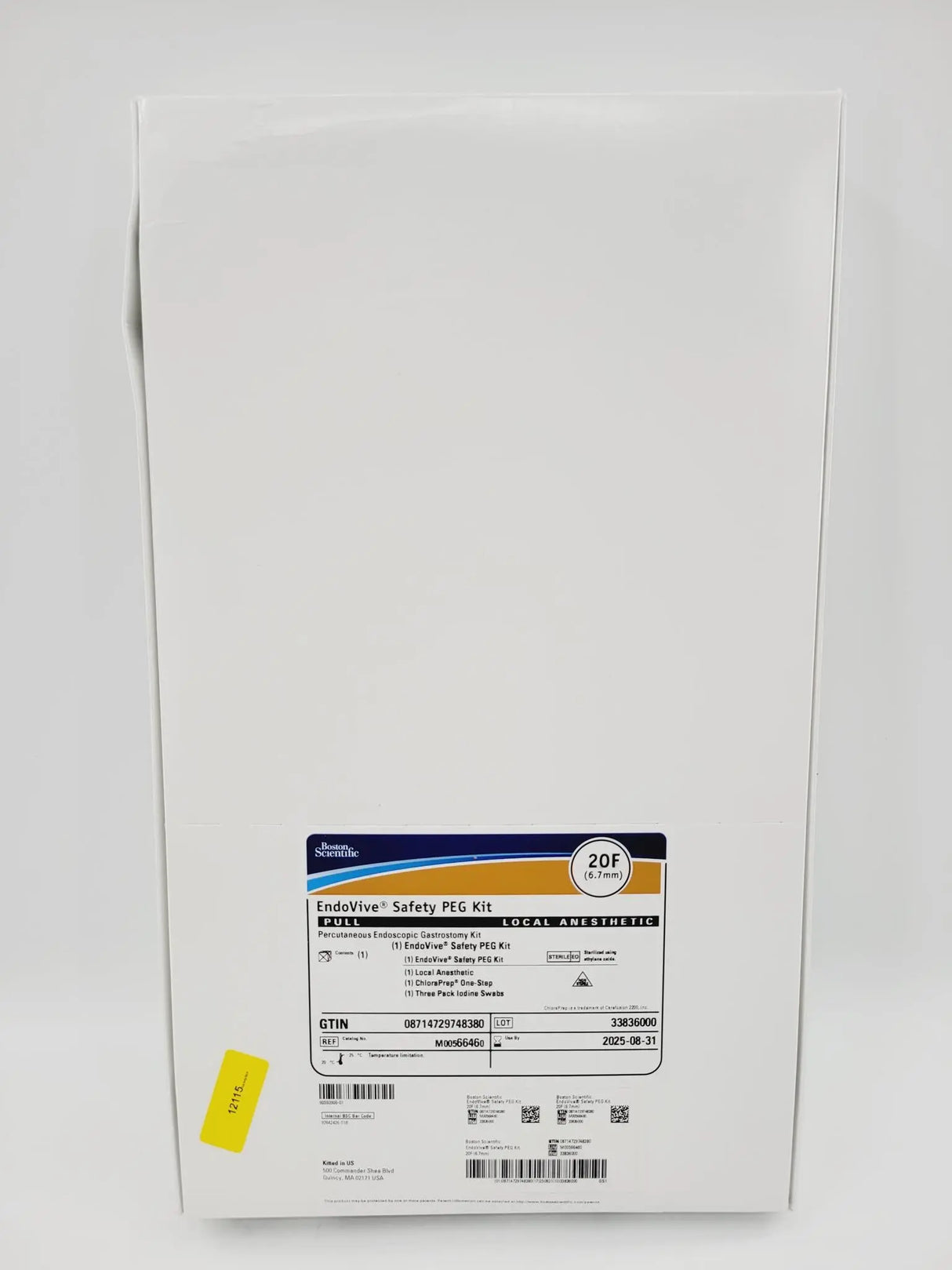 Boston Scientific M00566460 Percutaneous Endoscopic Gastrostomy Kit Boston Scientific