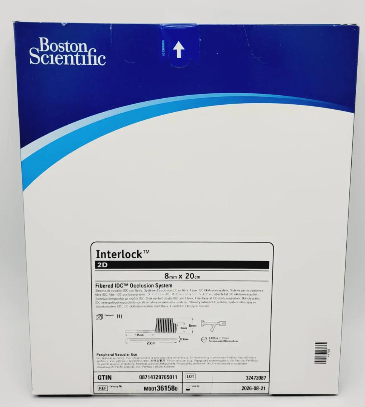 Boston Scientific M001361580 Fibered IDC Occlusion System Boston Scientific