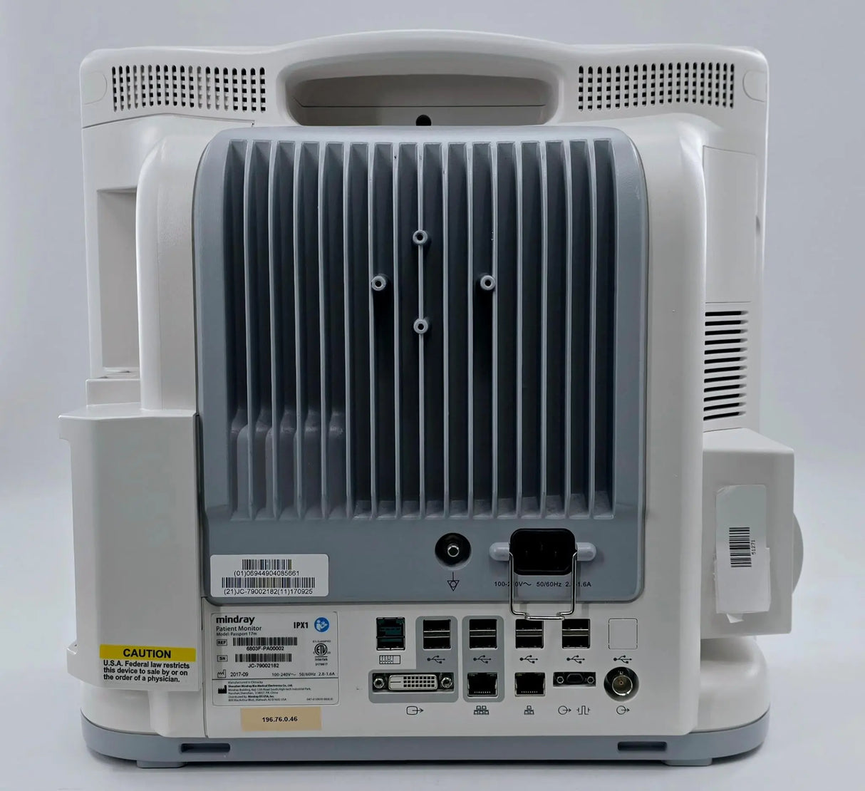 Mindray Passport 17m Multi-Parameter Bedside Patient Monitor V.5.0 Man 2017 Mindray