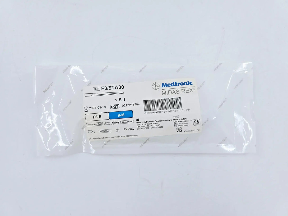 Medtronic F3/9TA30 Legend Dissecting Tool 3.0mm Taper FS-3 9-M Medtronic