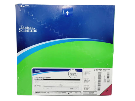 Boston Scientific M001465201 Amplatz Super Stiff Straight Tip Guidewire 260cm BX/5 Boston Scientific