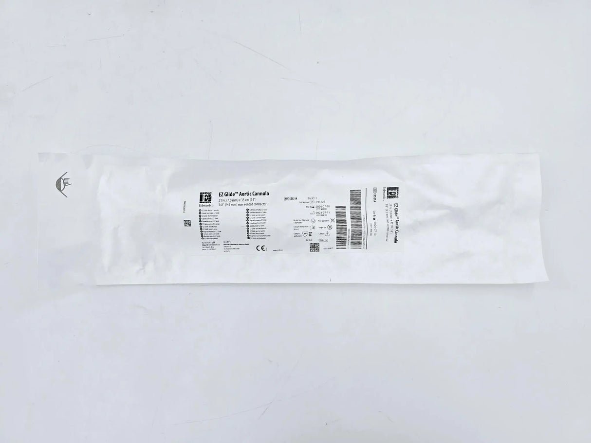 Edwards EZS21A EZ Glide Aortic Cannula 21Fr. x 3/8" PK/10 Edwards