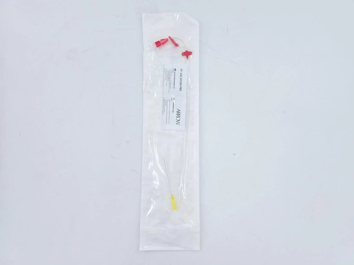 Arrow SAC-01220-PBX Arterial Catheterization Set 20Ga. 12cm Length Arrow