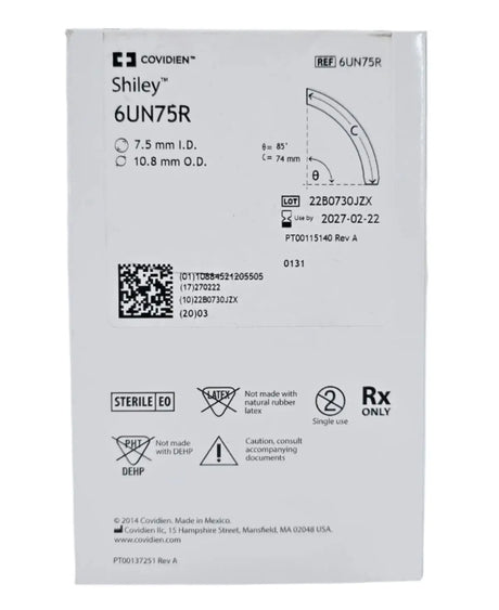Covidien 6UN75R Adult Flexible Tracheostomy Tube Cuffless Reusable Inner Cannula Covidien
