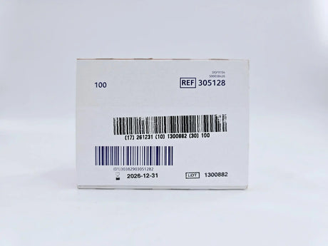 BD 305128 PrecisionGlide Safety Needle 30G x 1" BX/100 BD
