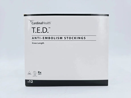Cardinal Health 7071 T.E.D Anti-Embolism Stockings Knee Length Small-Regular Size A- Pair 12/BX Cardinal Health