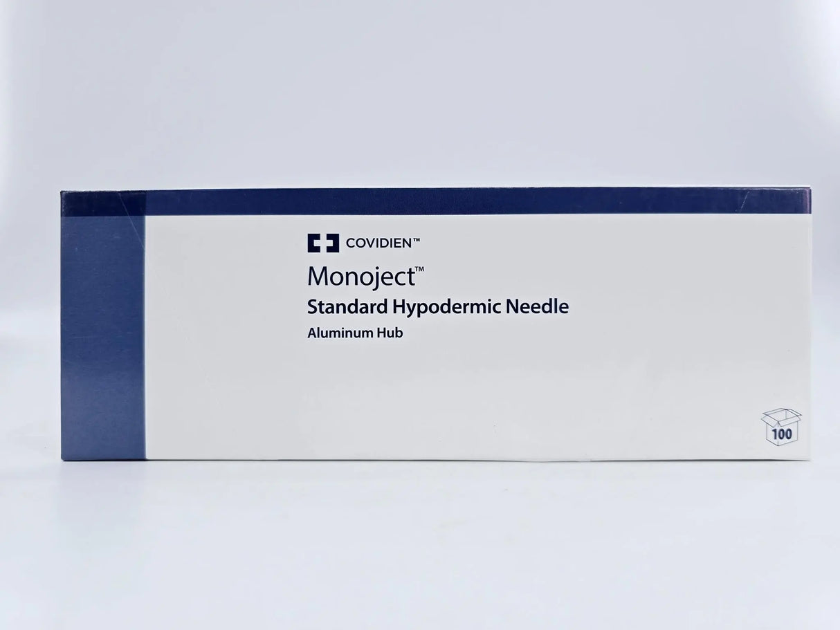 Cardinal Health 8881200433 Monoject 25G x 1-1/4" Standard Hypodermic Needle Aluminum Hub 100/BX Cardinal Health