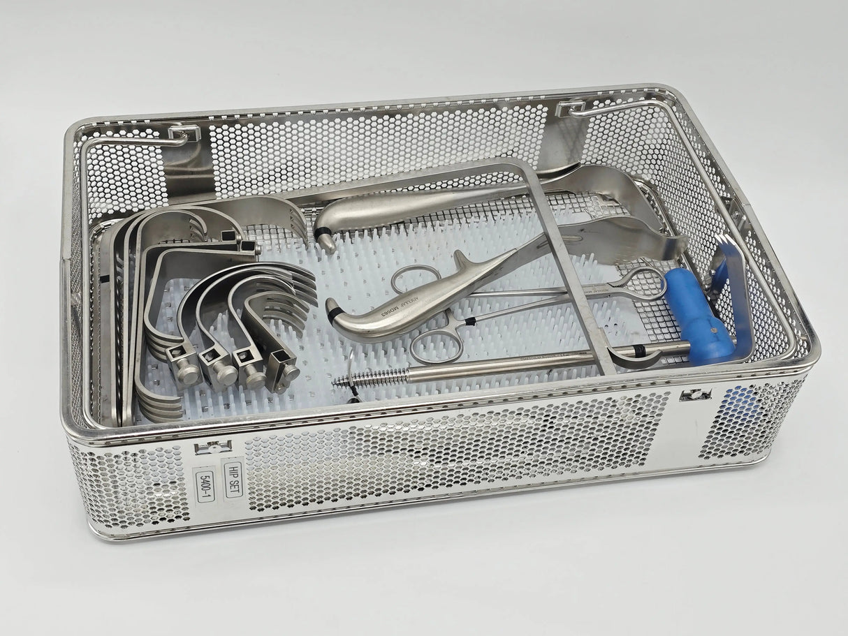 Innomed Aesculap Hip Surgical Instrument Set  with Sterilization Basket Aesculap