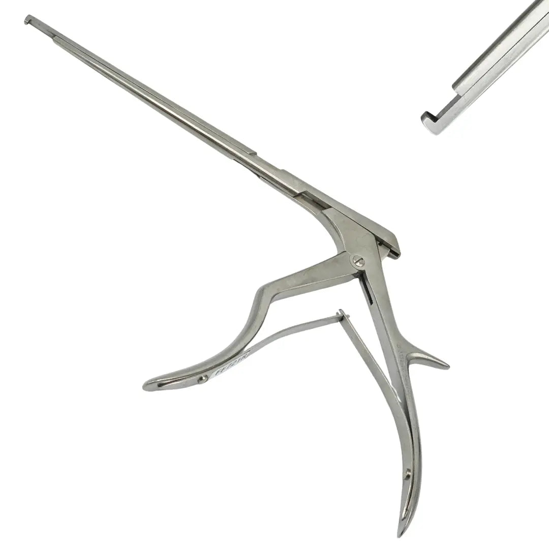 Zimmer 3351-02 Schlesinger Cervical Rongeur 3mm 90° Down-Bite 8" – Used Zimmer