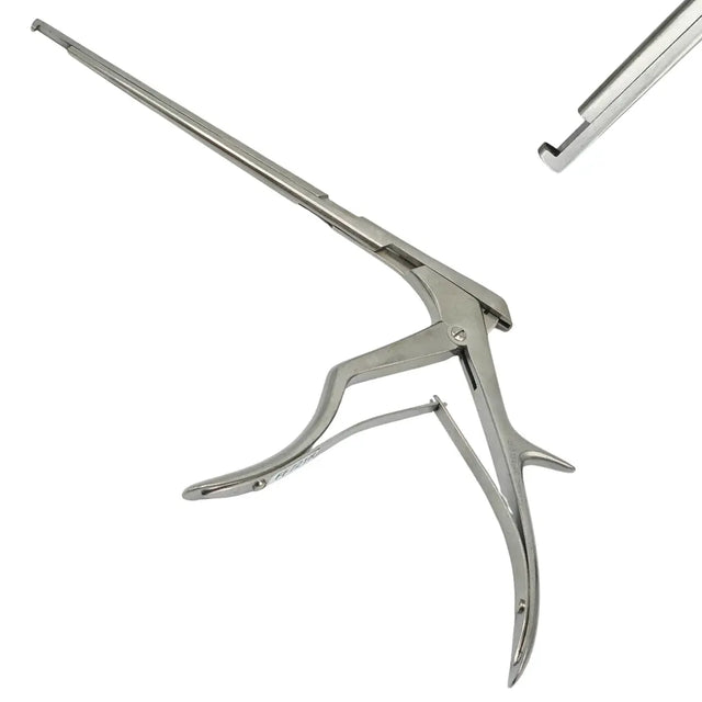 Zimmer 3351-02 Schlesinger Cervical Rongeur 3mm 90° Down-Bite 8" – Used Zimmer