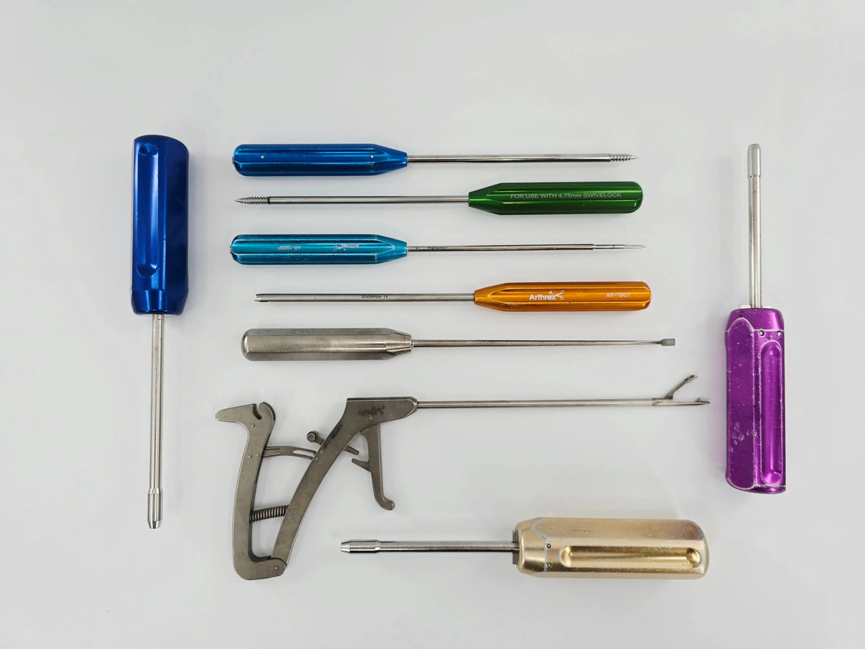Arthrex Shoulder Instrument Set 27-Piece AR-8402C Case for Surgery Tools Primis Medical