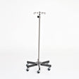 Midcentral Medical MCM-238/239 Stainless Steel IV Pole 6 leg 3" casters Midcentral Medical